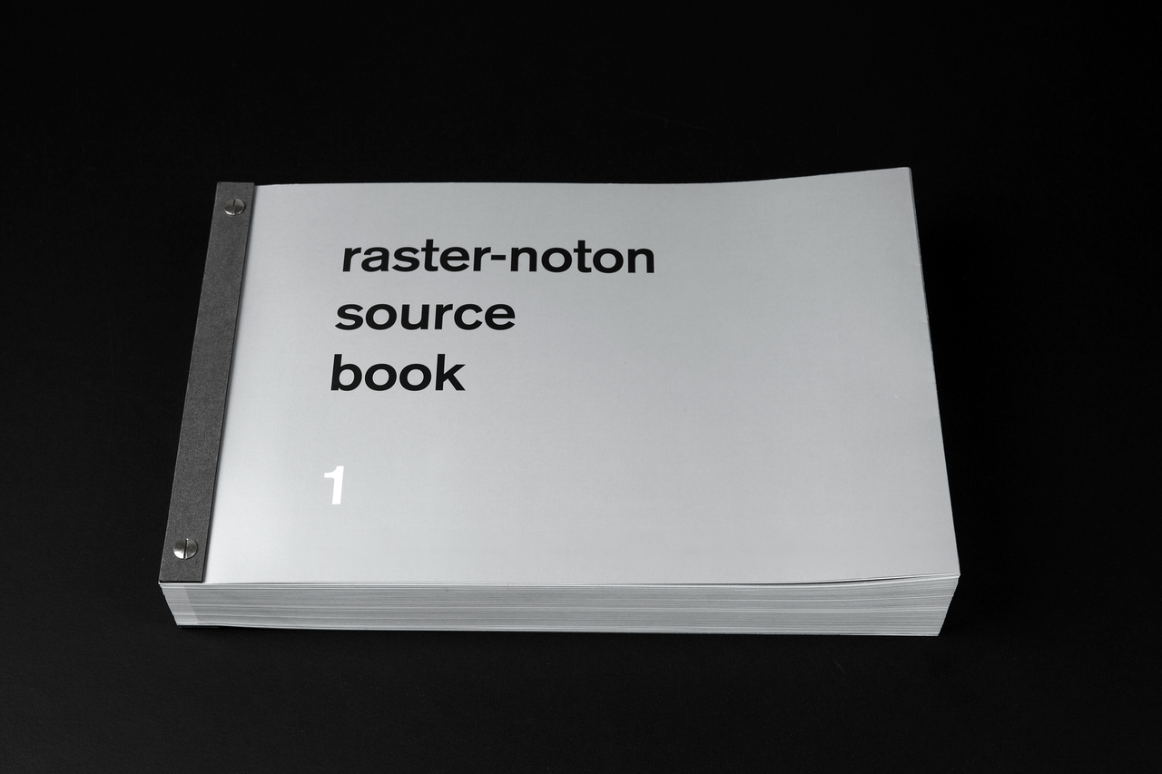Raster Noton celebrates 20 years with source book 1
